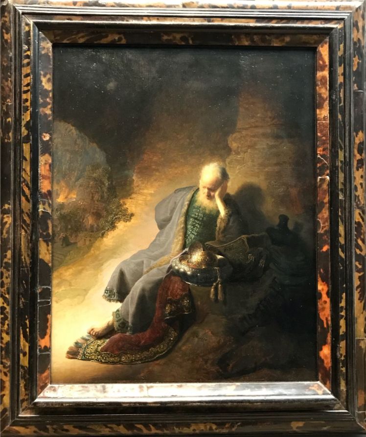 16-Jeremías lamenta la destrucción de Jerusalem 1630